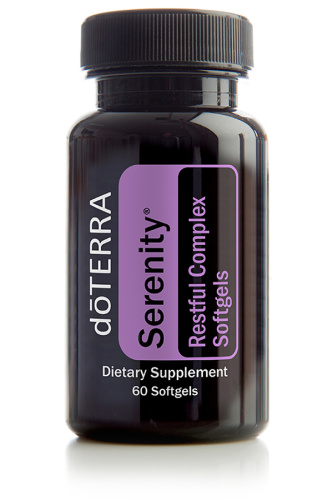 картинка dōTERRA Serenity Sleep Softgel/Serenity™ в капсулах Эфирные масла doTERRA от интернет магазина doTERRA.moscow