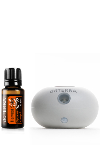картинка Harvest Spice 15 ml w/ Bubble Stone Diffuser / Набор «Урожай осенних грез» Эфирные масла doTERRA от интернет магазина doTERRA.moscow