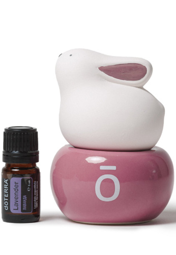 картинка Ceramic Diffuser Rabbit w/ Lavender 5 ml / Набор «Лавандовые сны» Эфирные масла doTERRA от интернет магазина doTERRA.moscow