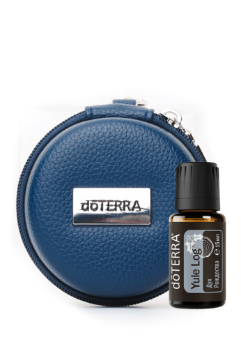 картинка  Yule Log w/ Round Keychain / Набор «Вечер у камина» Эфирные масла doTERRA от интернет магазина doTERRA.moscow