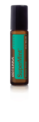 doTERRA SuperMint Touch /  Смесь эфирных масел мяты в роллере, 10 мл.