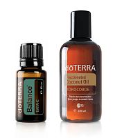 картинка Набор из Смеси масел Баланс и Базового масла  Эфирных масел doTERRA от интернет магазина doTERRA.moscow