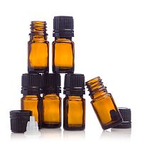 картинка Amber Bottle 6-Pack / Флаконы, 6 х 5 мл. Эфирных масел doTERRA от интернет магазина doTERRA.moscow