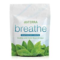 картинка dōTERRA Breathe® Respiratory Drops / Леденцы «Дыхание», 30 шт Эфирных масел doTERRA от интернет магазина doTERRA.moscow